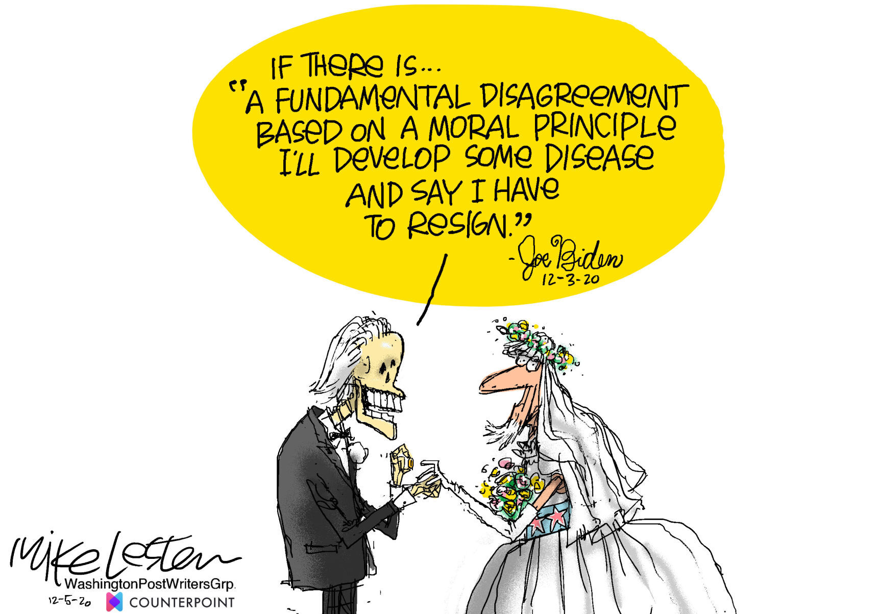 Mike Lester cartoon